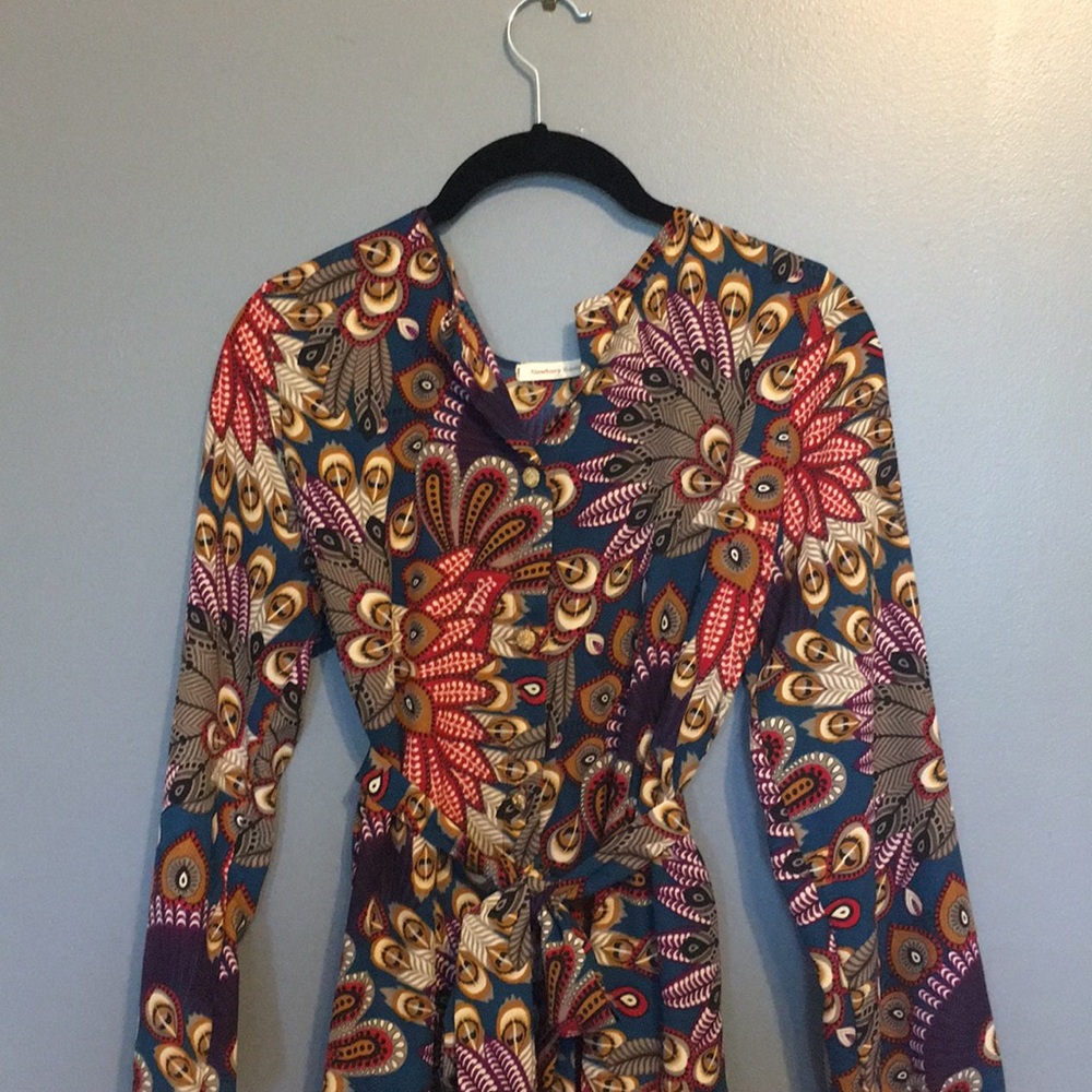 New berry Kustom Mini Shirtdress tie